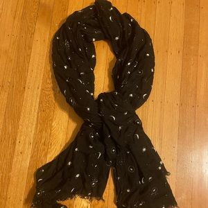 Levi’s scarf with planets and stars